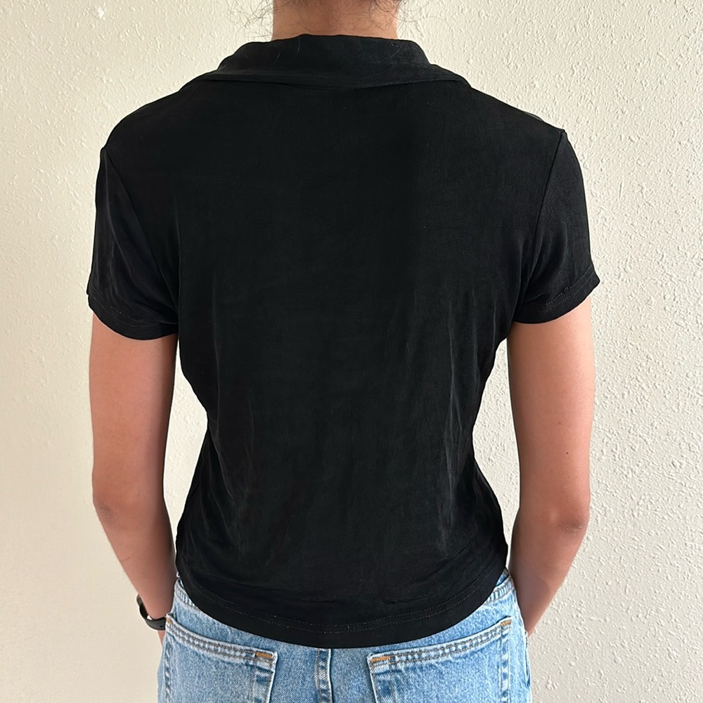 VINTAGE BUTTON UP TOP - Picture 5 of 10